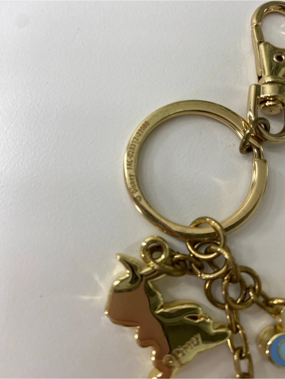 Disney Parks Bambi & Thumper Charm Keychain bag Charm